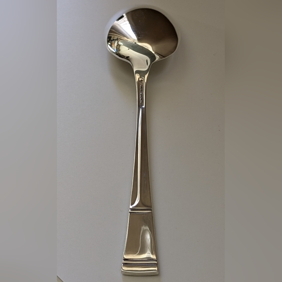 Columbine by Lunt Sterling Silver Serving Spoon 8 3/8" Heirloom 72.4g - Picture 6 of 9